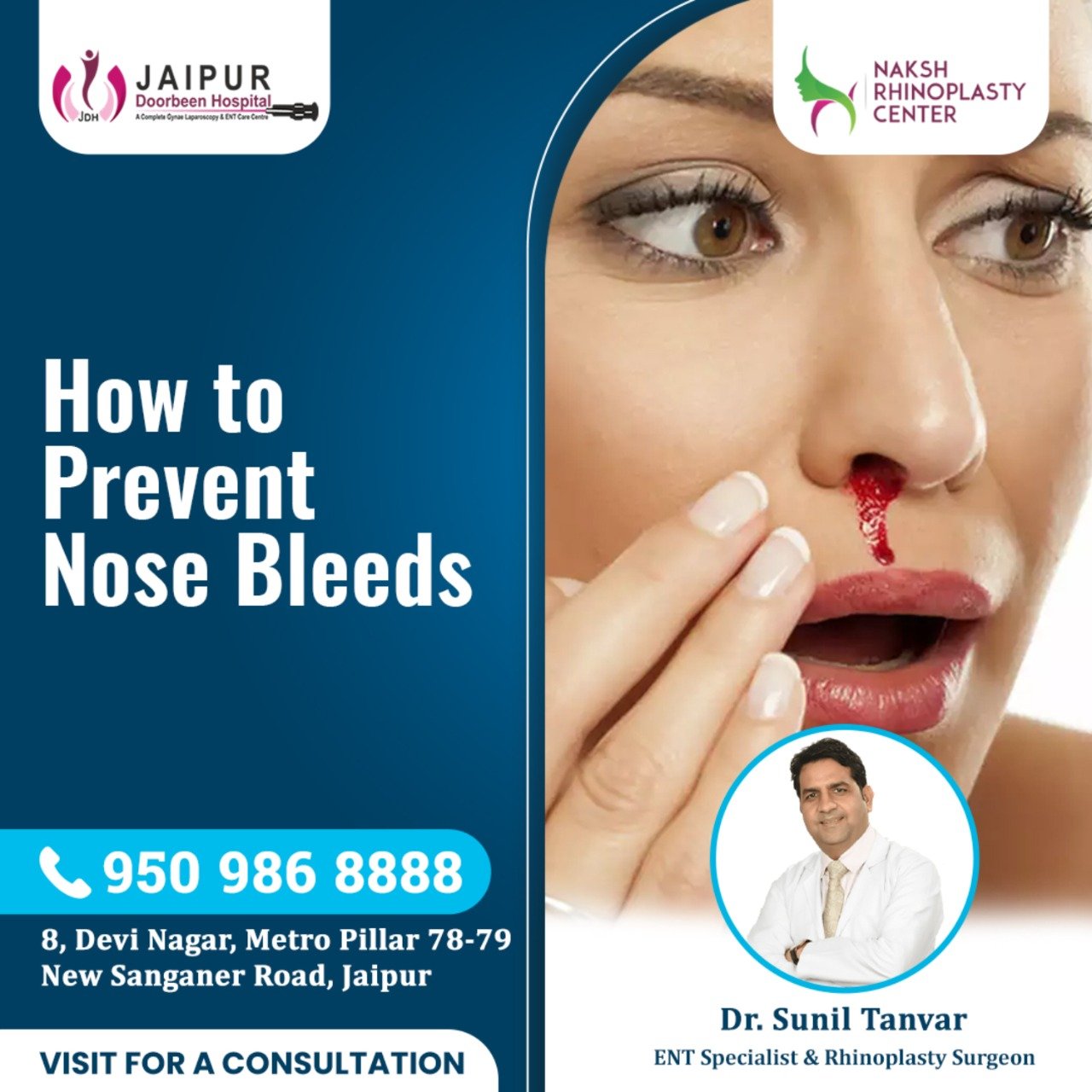 Why is my Nose Bleeding Suddenly and How to Prevent?